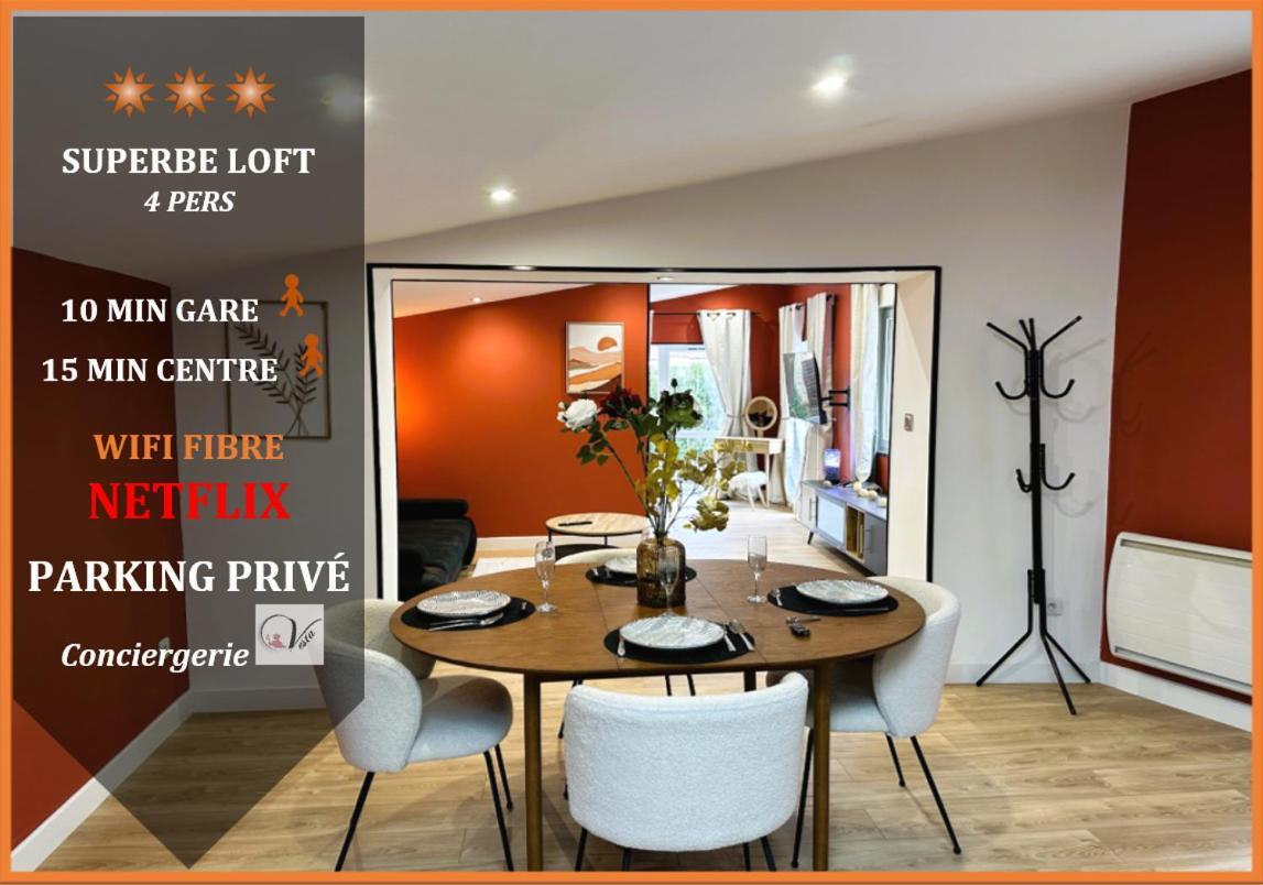 Loft O'Chalet - 10 Min Gare - Parking Prive Amiens Dış mekan fotoğraf